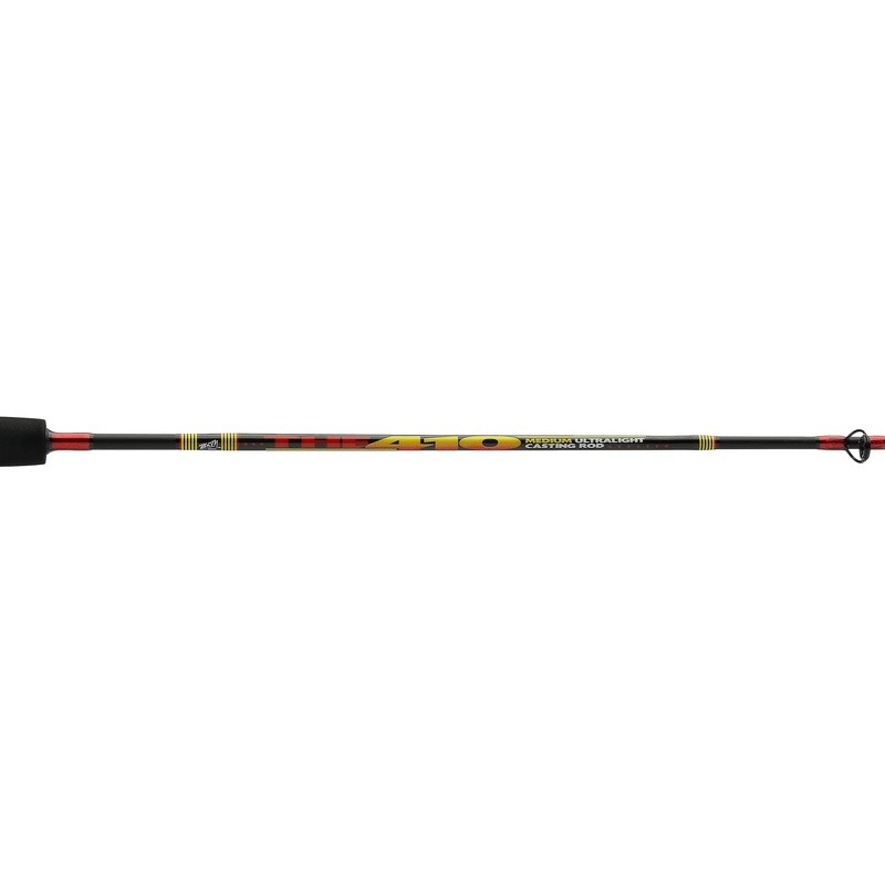 Ultra Light 4ft 10in Freshwater Spin-Cast Fishing Rod 1pc Fiberglass 2-6lb Test