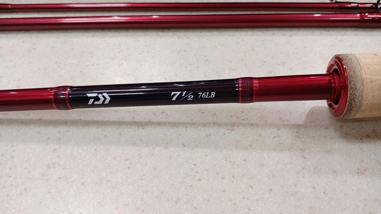 Daiwa Multi-Lure Bass Rod 7.5ft 76lb 4-section, 3-8lb line, 3-10g lures