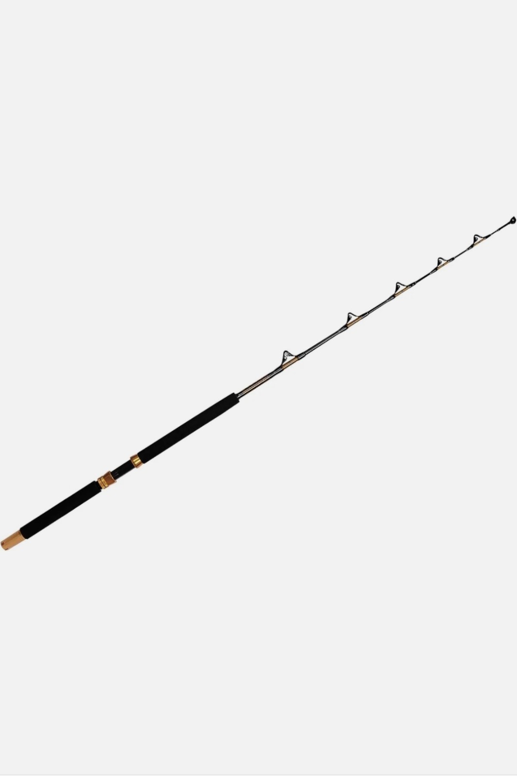 Fiblink Saltwater Fishing Rod 1 Piece Heavy Action Trolling Rod 5′ 6″ 50-80 lbs