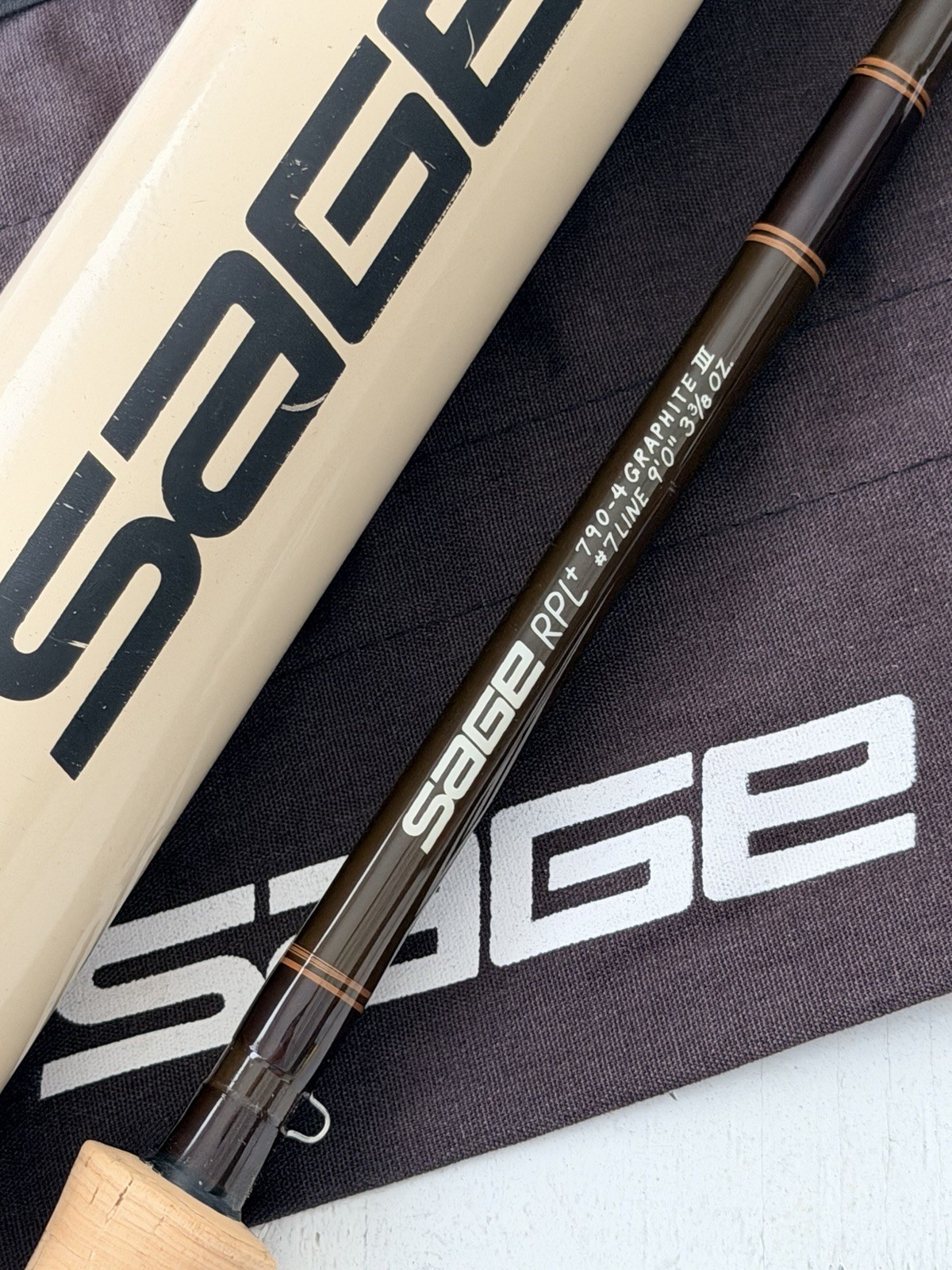 **BEAUTIFUL**🔥 VINTAGE SAGE RPL+ 7wt. 9’ft FLY ROD!! 🔥~LEGENDARY~🔥