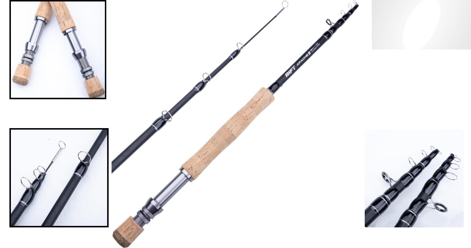Apache II Carbon Fiber Fly Fishing Rod – 7’10” Telescopic Travel Companion