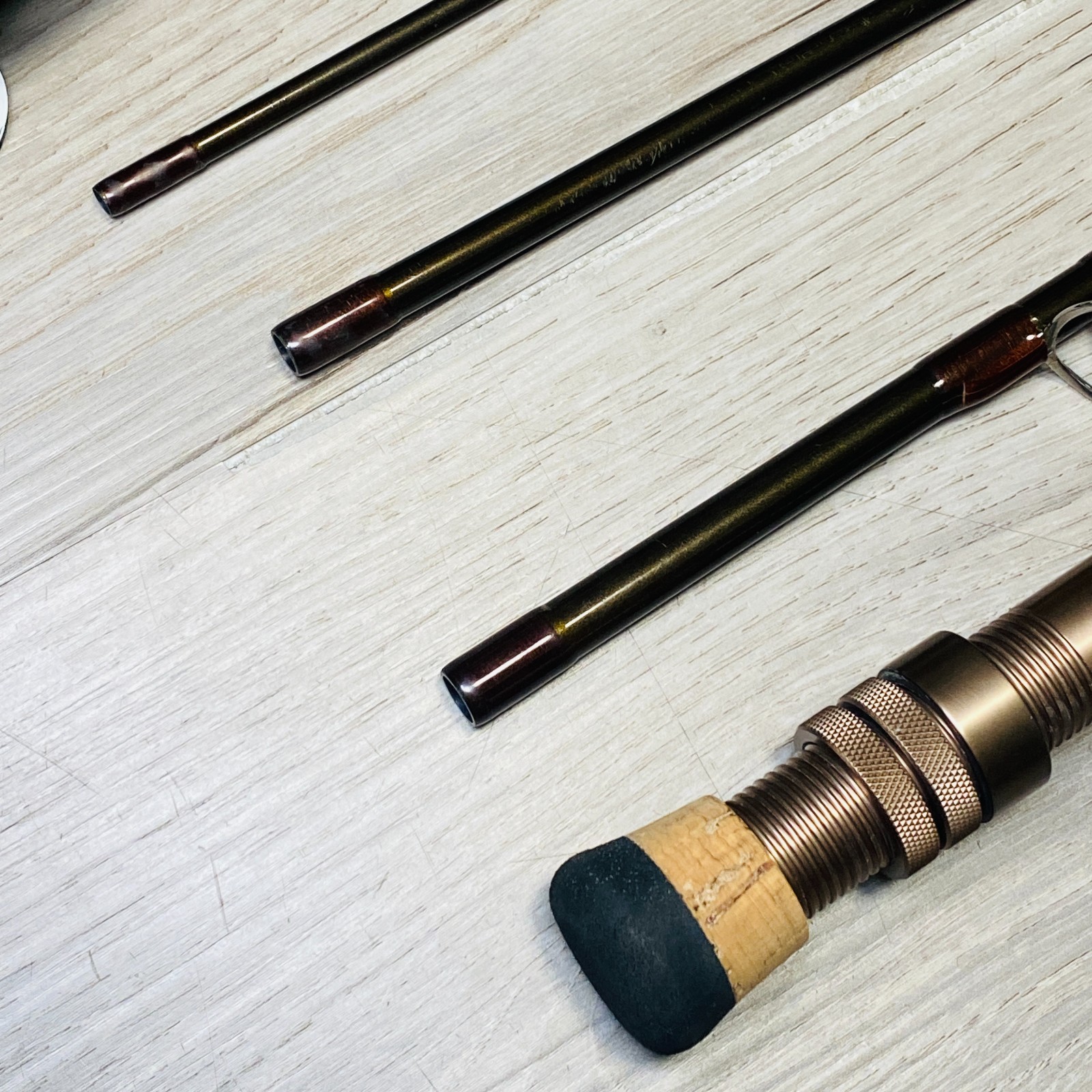 R.L. Winston PASSPORT 890-4 9’0″ 8wt Fly Rod Fishing w/tube & sock