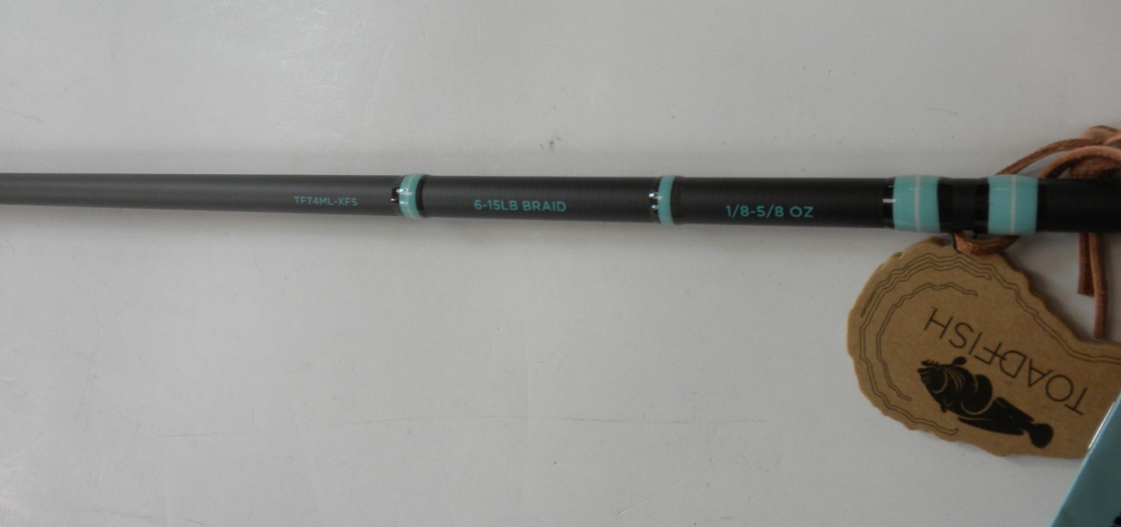 Toadfish TF74MLXFS Inshore Spinning Rod 7 Ft 4″ 1Pc Medium Light Action