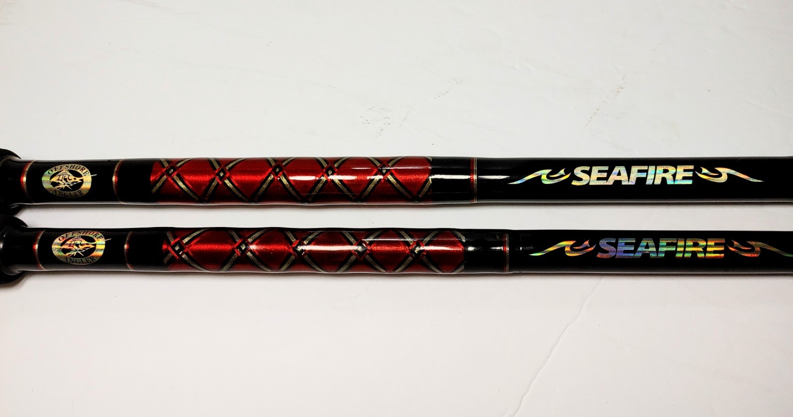 2- Offshore Angler Seafire Stand-up 1Pc. 6′ Boat Fishing Rods SFR400635 SFR60658