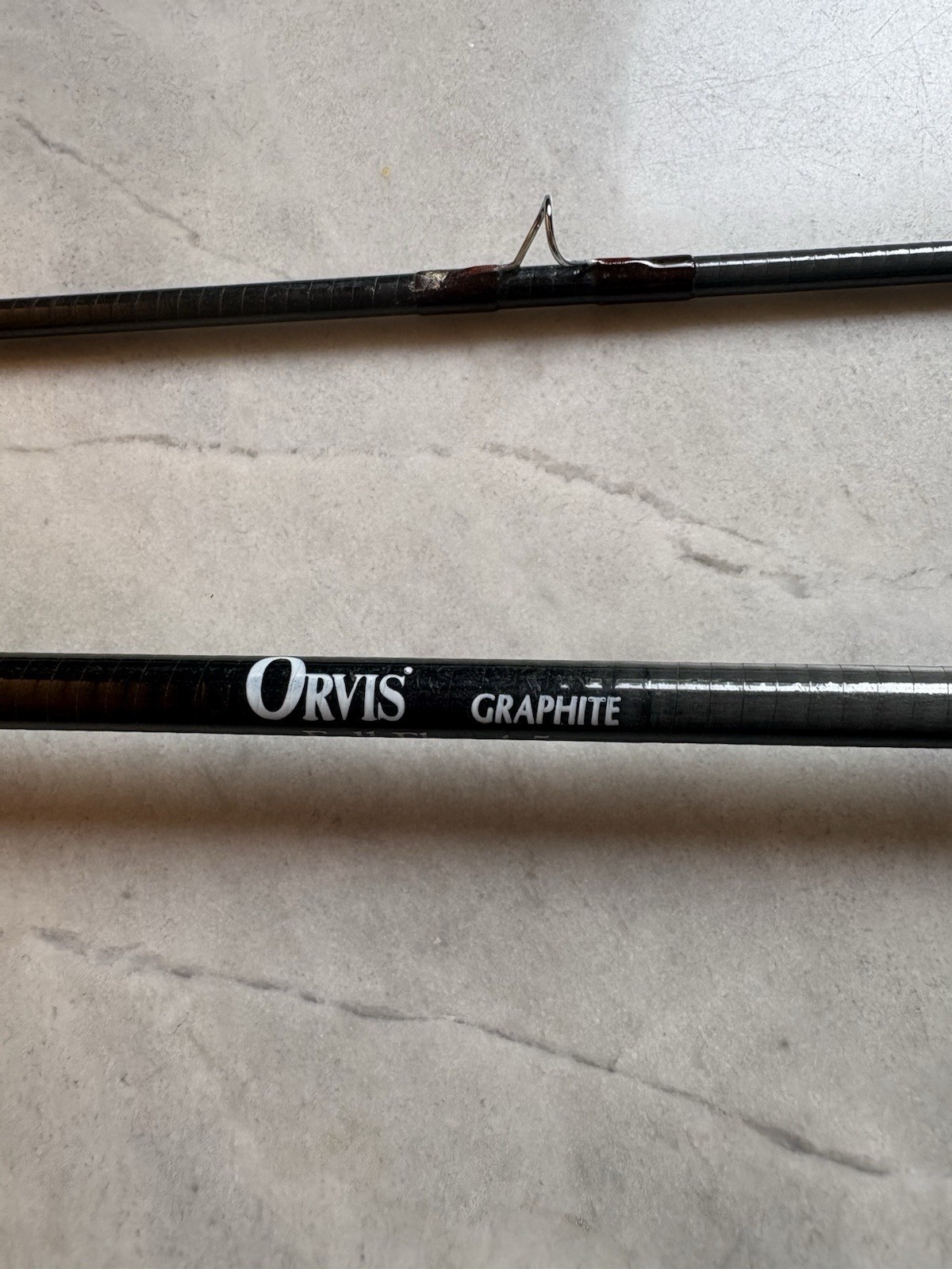 Orvis Superfine Fly Fishing Rod. Full Flex. 7’ 11” 4wt. W/ Tube & Sock USA Made