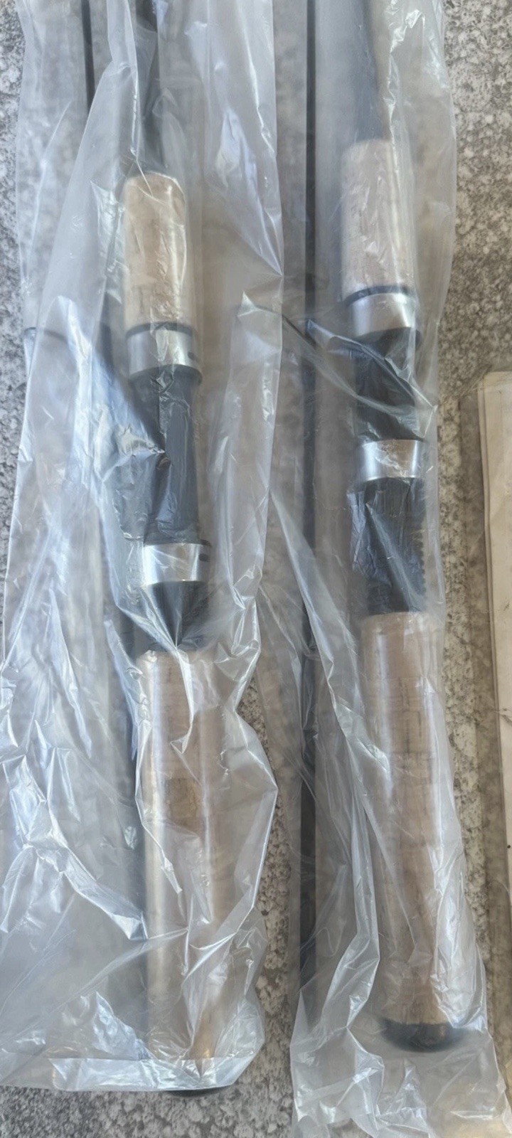 2 Rods Shakespeare Micro Series 6’6” 2-PC Light Spinning Rods.