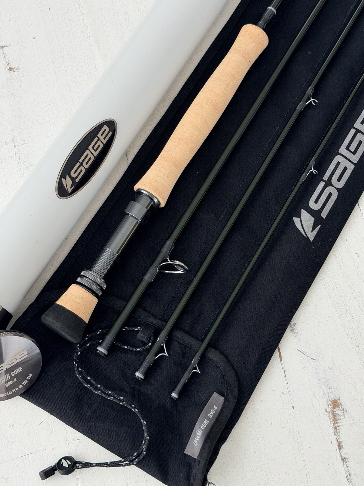 **BEAUTIFUL** 🔥 SAGE R8 Core 8wt. 9’ft~4Pc FlyRod!! 🔥~LEGENDARY~🔥