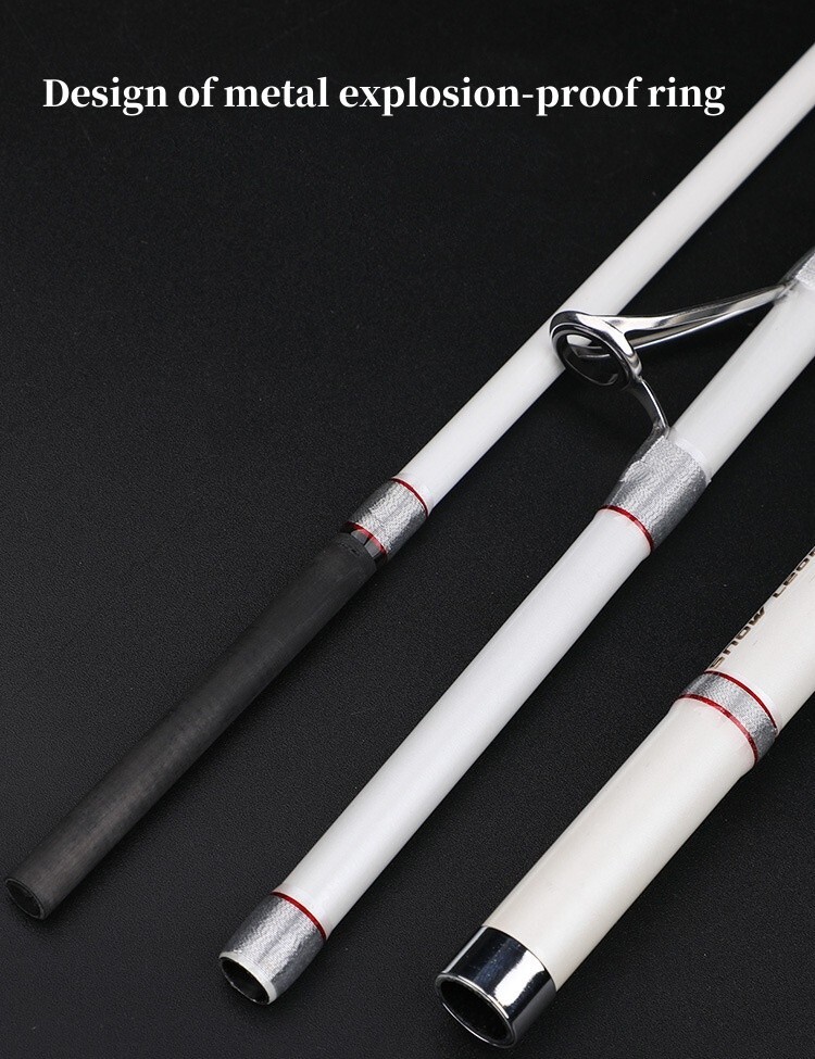 Boat Fishing Rod Carbon Fiber 6’/6’9″/7’5″ Spinning Casting Rod Fast Pole Trout