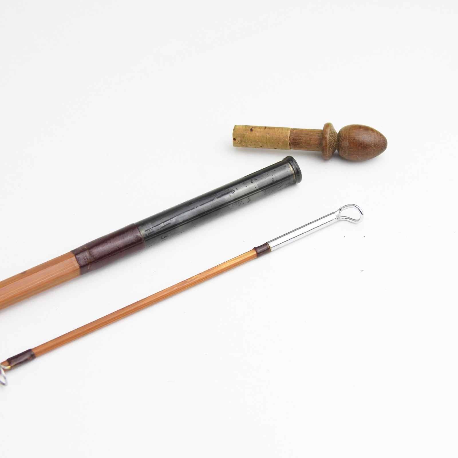 Cortland 444 “Impregnated” Bamboo Fly Rod. 8’. 8wt. W/ Sock. Made in England.