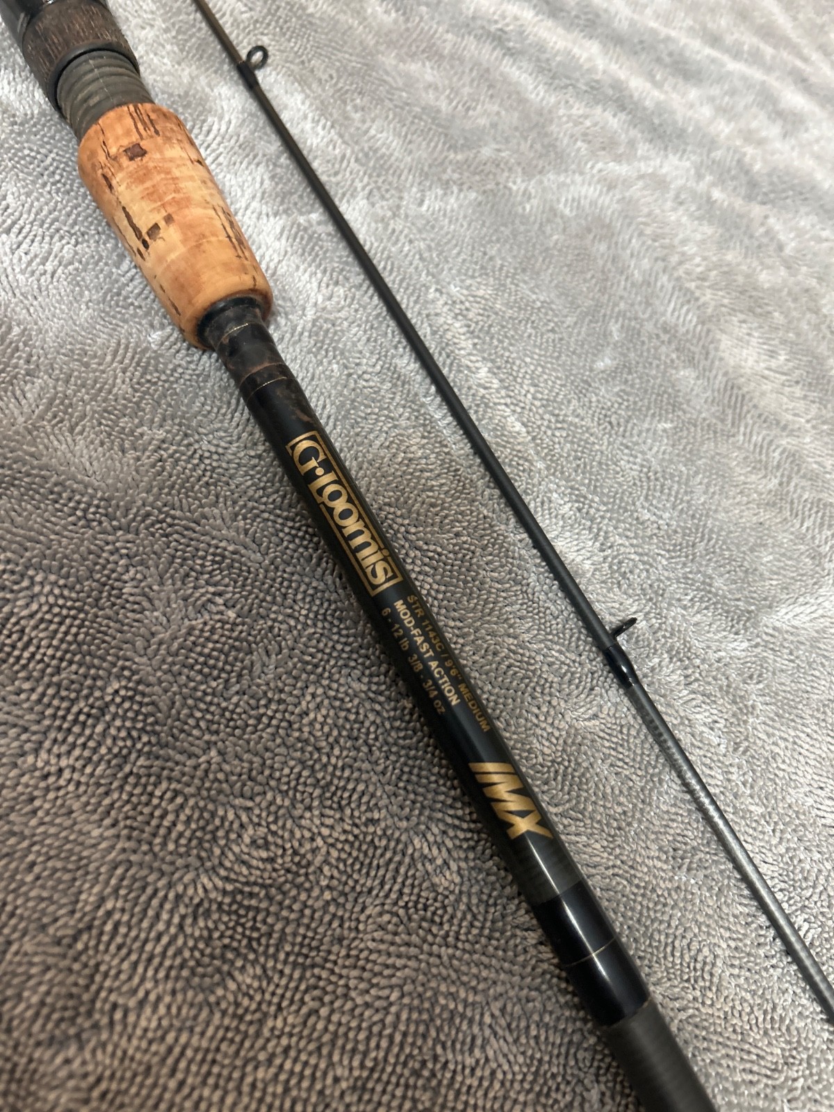 RARE G loomis str 1143C 9’6″ 6-12lb casting fishing rod