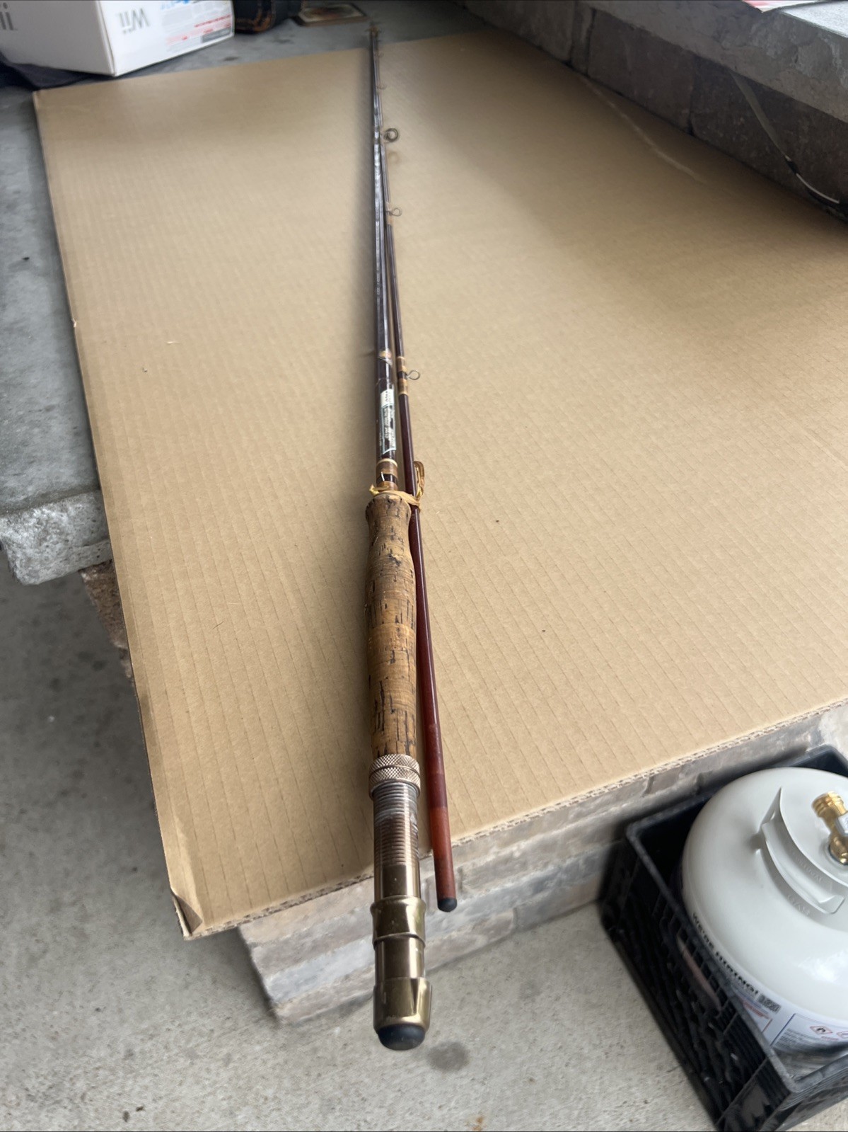 Ryobi Fly Rod Polyester Resin 8’ 1/2 . Made In Japan Vintage