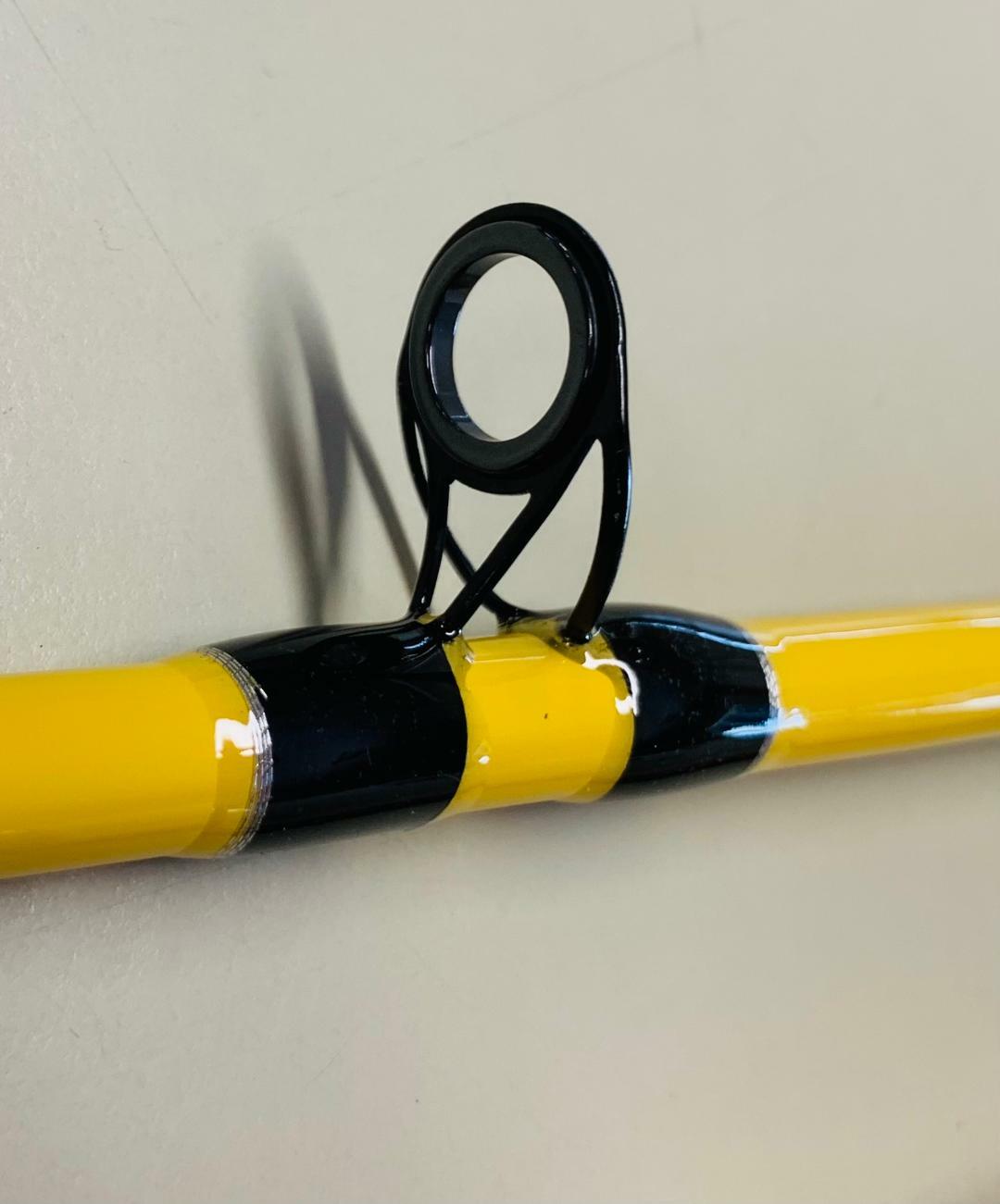 EAGLE CLAW CATCLAW 8′ Fiberglass Casting Rod #CC802MHC FREE USA SHIP!