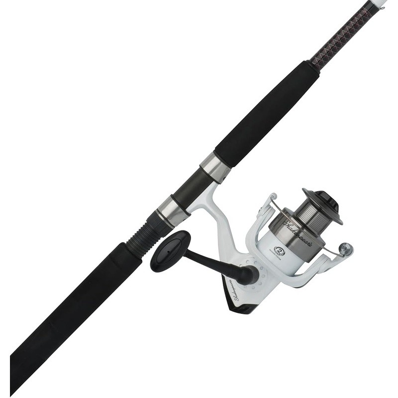 Durable Aluminum Spool Fishing Rod Lightweight Graphite Fiberglass 7ft New