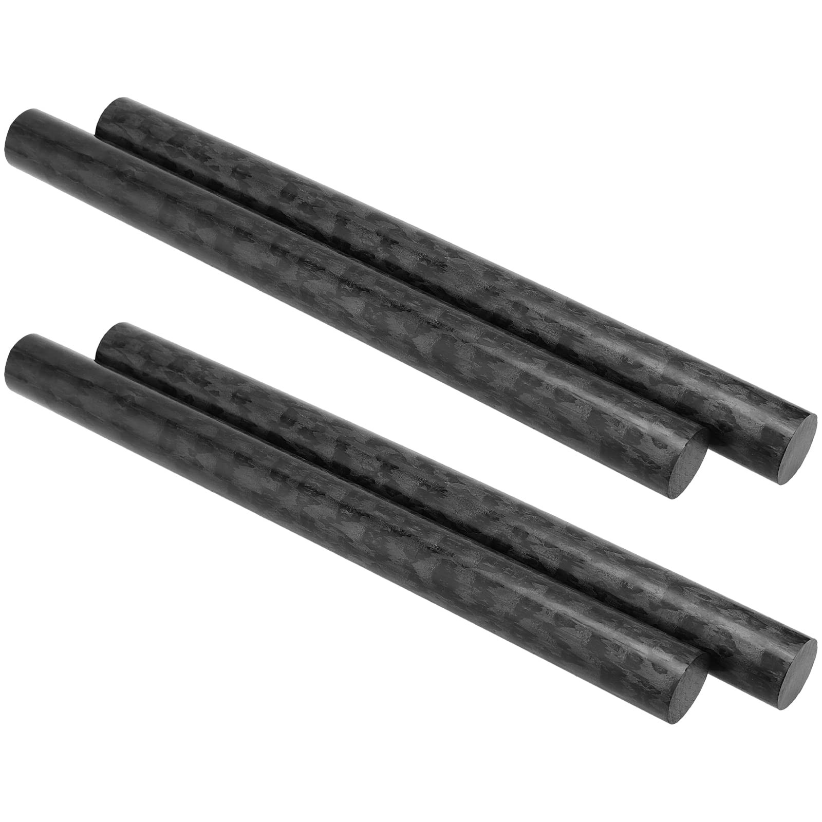 4 Pack 1 x 12 Inches Round Acetal Copolymer Rods Opaque Black Plastic Acetal …