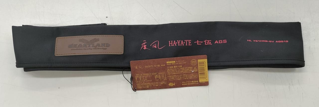 Daiwa Heartland Shippuu HL 751HBR-SV Bass Rod 2.26m (89in) with Soft Case