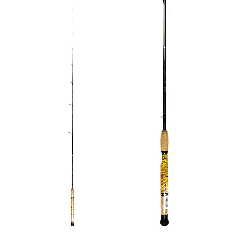 New Norsemen Mr. Walleye Series Spining 1-Pc. Rod, 6’6″ MED for bass fishing