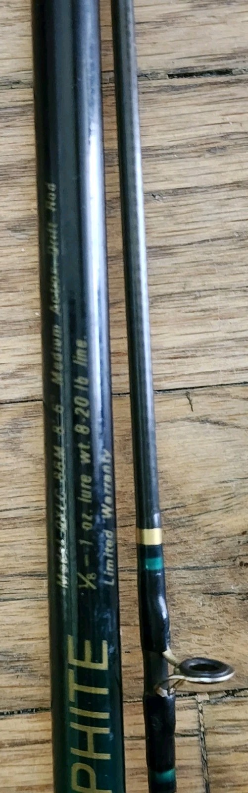 Quantum XL Graphite QSLC 86M 8’6″ 2PC MEDIUM 8-20LB DRIFT Casting Rod KOREA EUC