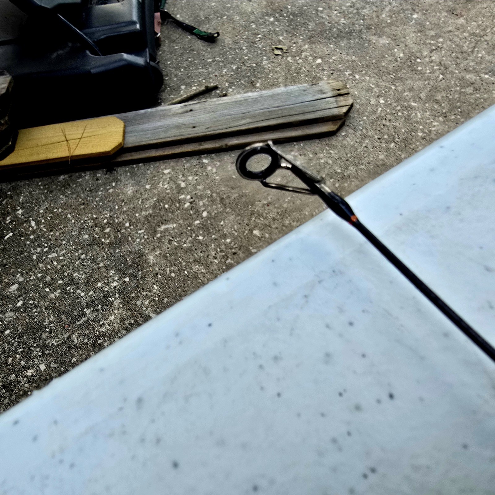 7’6″ Custom Thunder Bay Rod.Extra Fast Action Spinning Rod.Glass Rod.Det In Decr