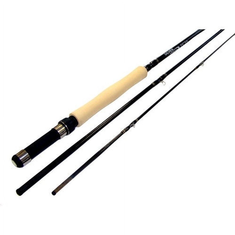 Silverstream 8Ft Fly Fishing Rod 5/6 WT 3 Piece Durable Lightweight Freshwater