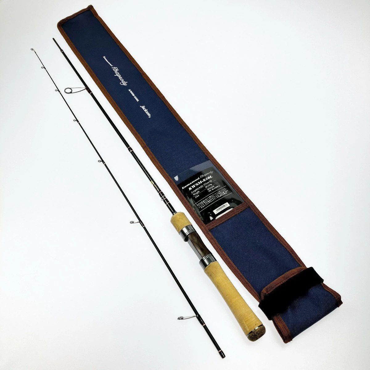 Jackson KWSM-S50L Fishing Rod – B Grade, 50cm (19.7in), Used, with Bag