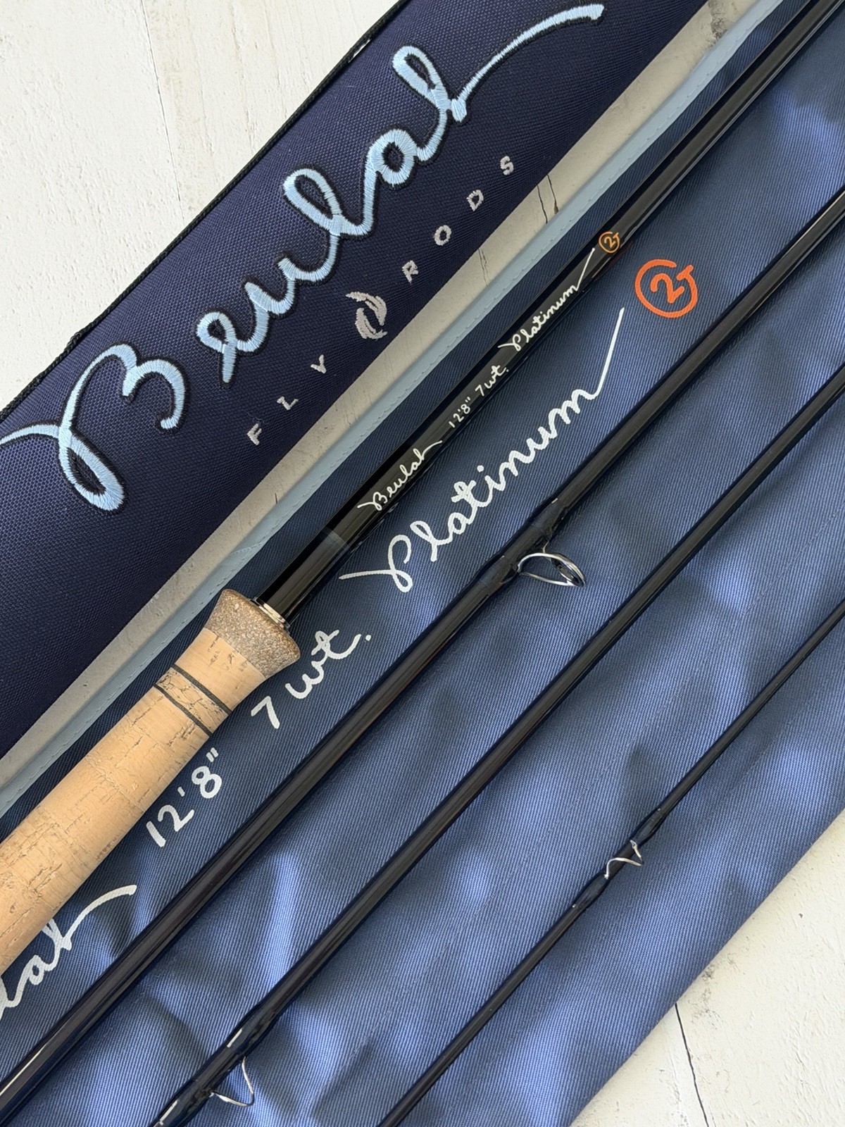 **BEAUTIFUL**🔥 BEULAH PLATINUM 7wt 12’8”in~4pc Switch/Spey🔥~LEGENDARY~
