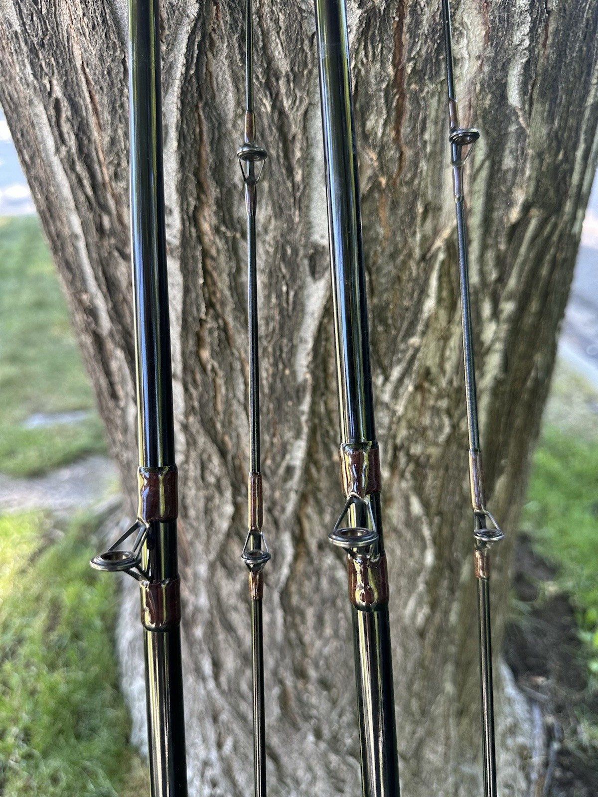 2 Cabelas Depthmaster Trolling Series Fishing Rods 8′ Downrigger Model DR-80M