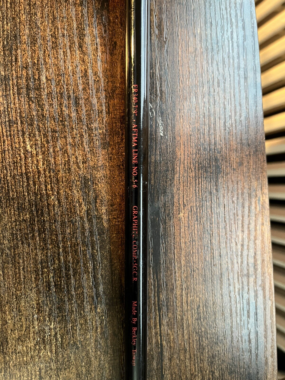 Berkley FR340 Graphite 5G.C.R. Fly Rod 7’9” AFTMA LINE NO.5-6