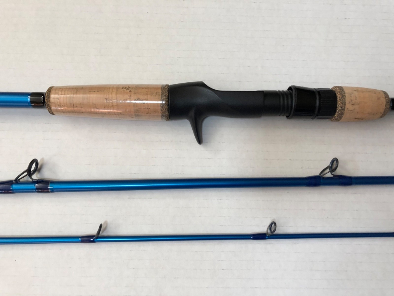 TFO Traveler TRC 705-3 7′ MH 8-17lb 38-1oz MFast Casting Rod Blue