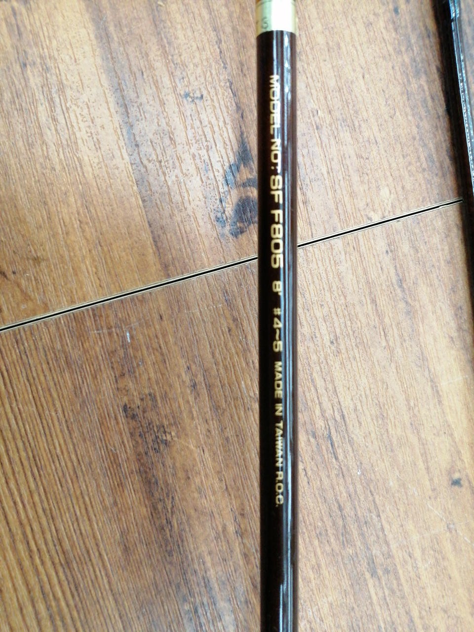Daiwa Strike Force F805 Trout Fishing Rod 2-Piece 9.5ft, Used, Damaged Grip