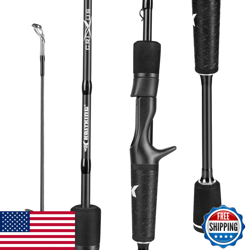 Kastking Crixus Fishing Rods Casting Rod 7Ft-Medium Heavy – Fast-2Pcs