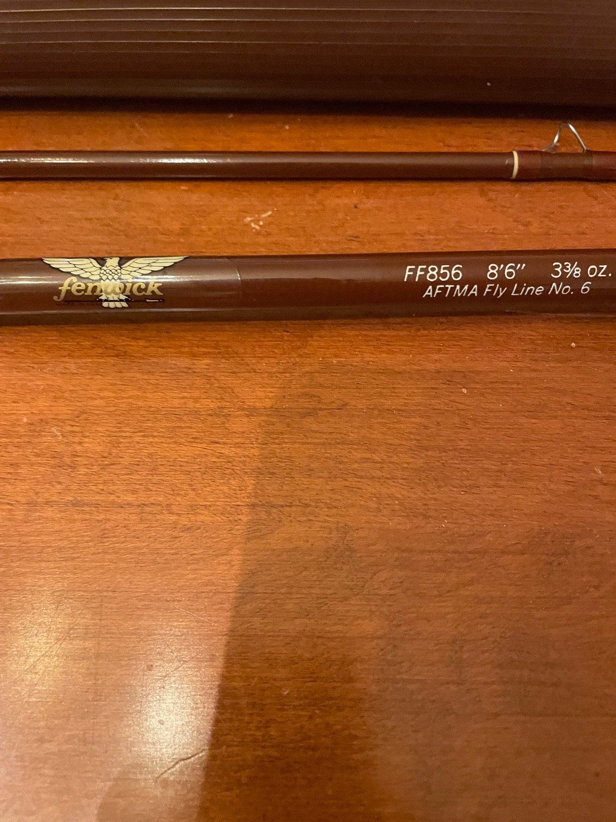 fenwick 8’ 6” 3 3/8 fly rod