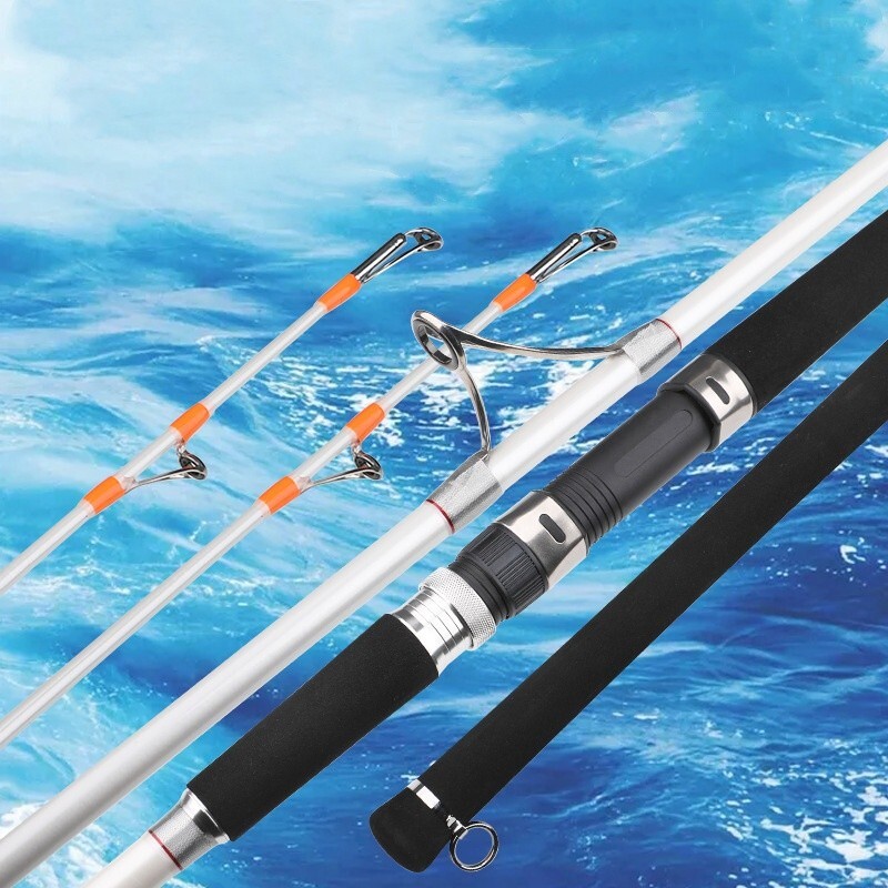 Boat Fishing Rod Carbon Fiber 6’/6’9″/7’5″ Spinning Casting Rod Fast Pole Trout