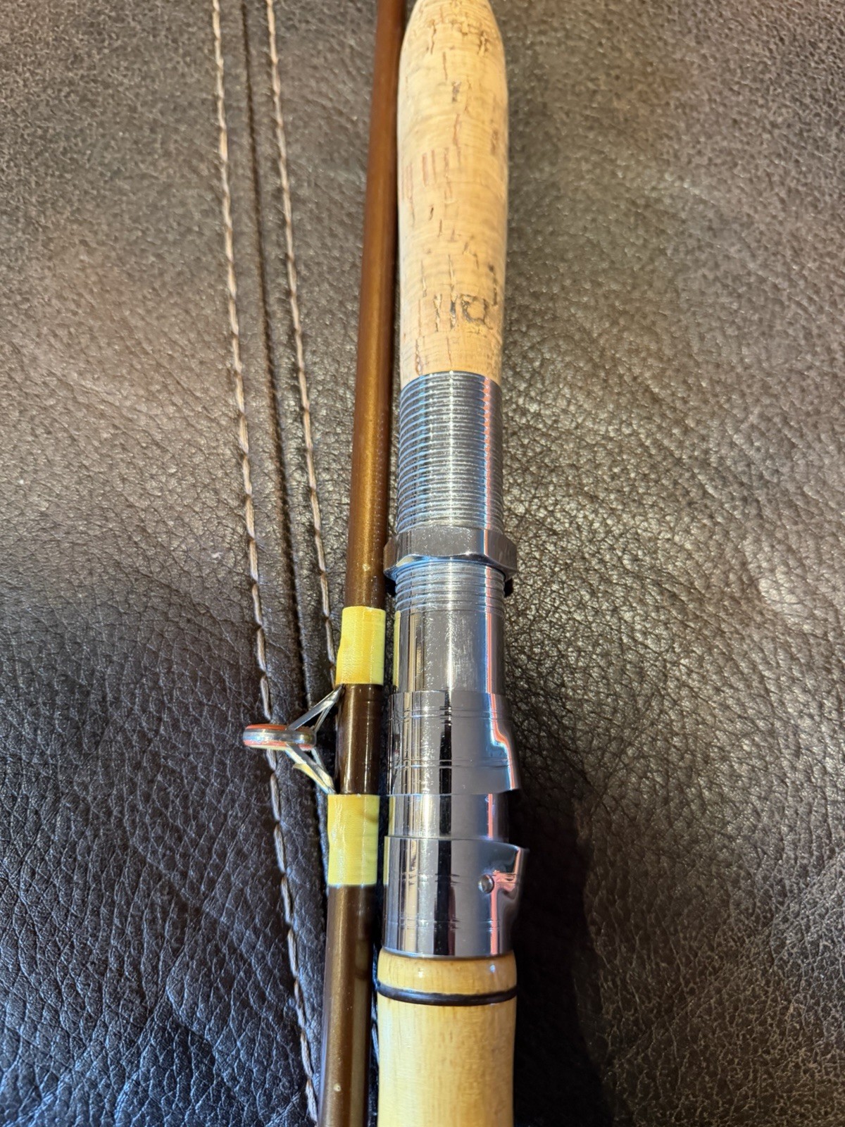Pastime Glassmaster 8’4″ 2-Piece Fiberglass Spinning Rod w/ Rod Tube
