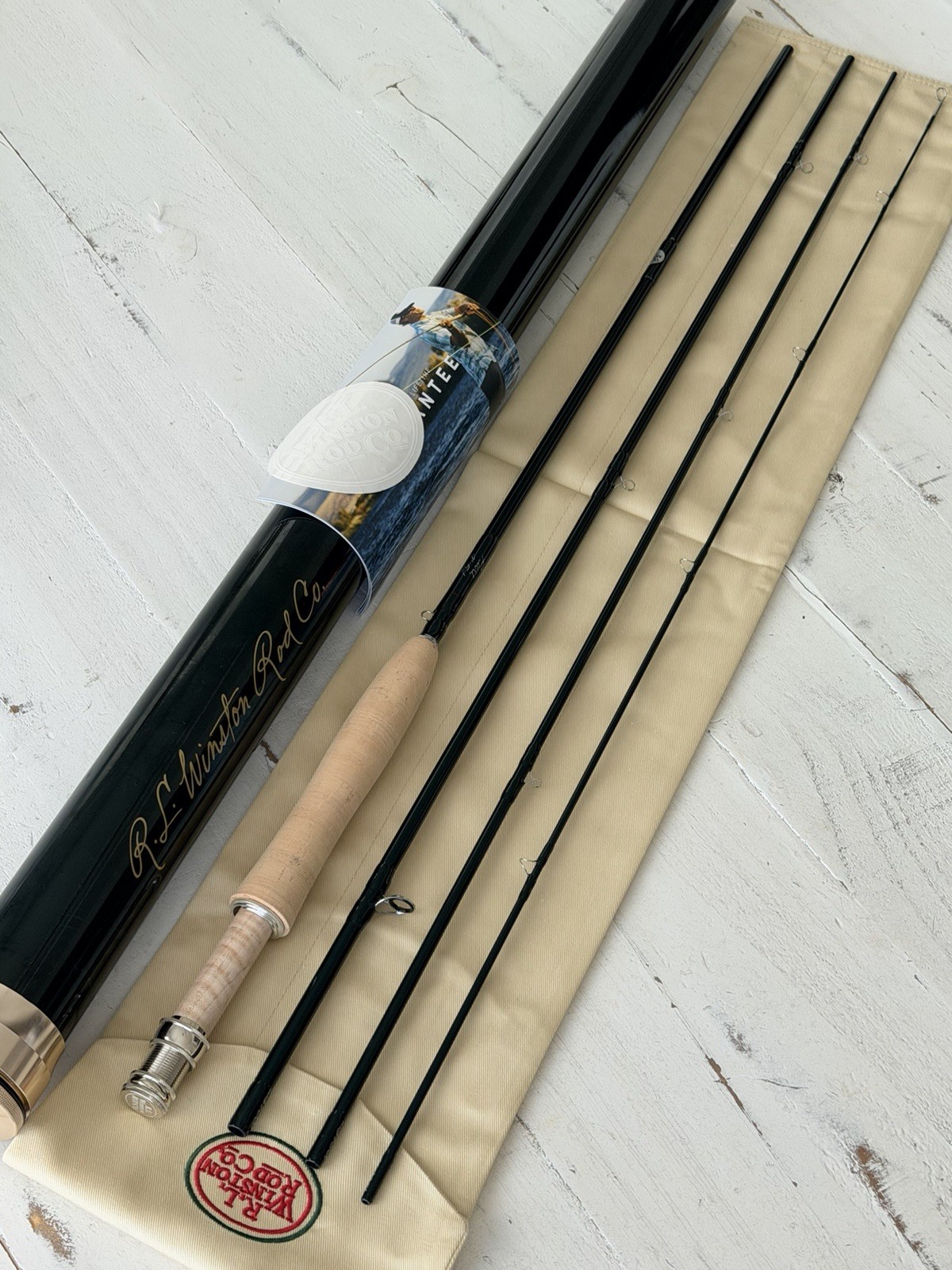**BEAUTIFUL** 🔥 R L WINSTON PURE 5wt. 9’ft. 4pc FlyRod!! 🔥~NEW~🔥