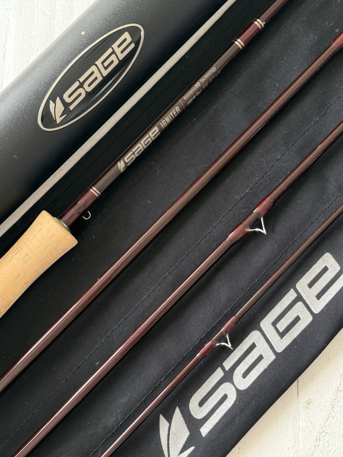 **BEAUTIFUL** 🔥SAGE IGNITER 8wt 9’ft FlyRod!!! 🔥~ROCKET~