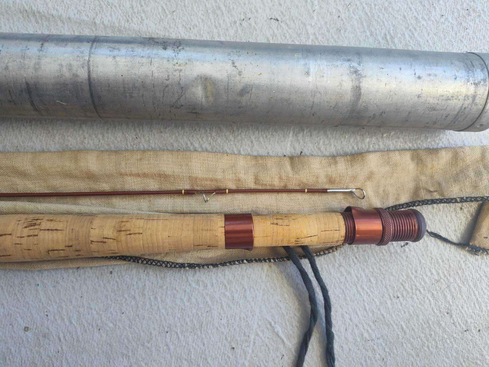 Fenwick Ff 605 Fly Rod 6 Ft. 2 Oz. Fly Fline 5 Wt With Tube