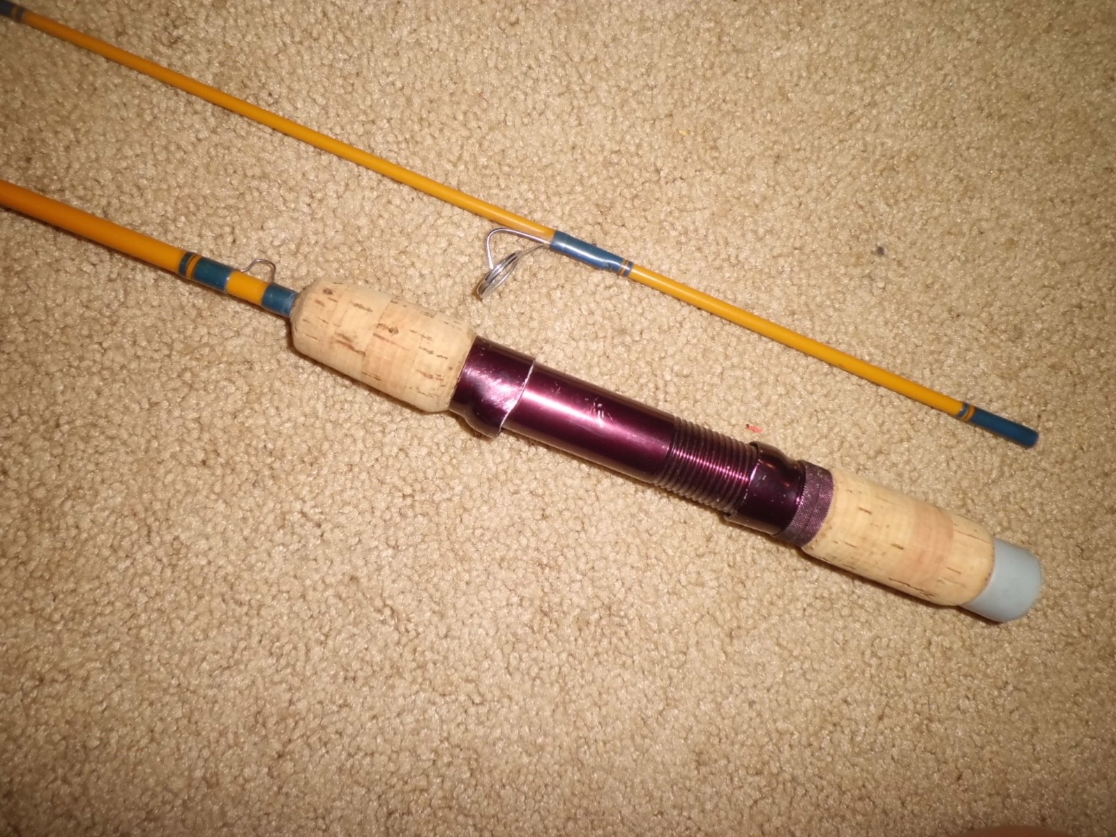 Vintage CUSTOM Lamiglas SP50-2 Spinning 5′ Rod made in USA- 2-8 lb test