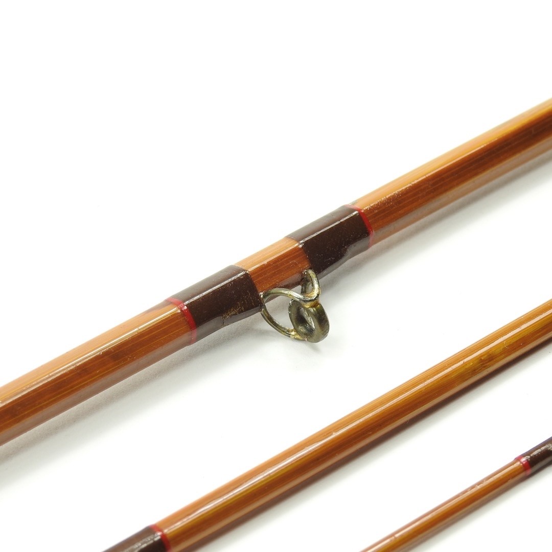 Gene Edwards De Luxe #53 Bamboo Fly Rod. 8’. 3/2. W/ Tube & Sock.
