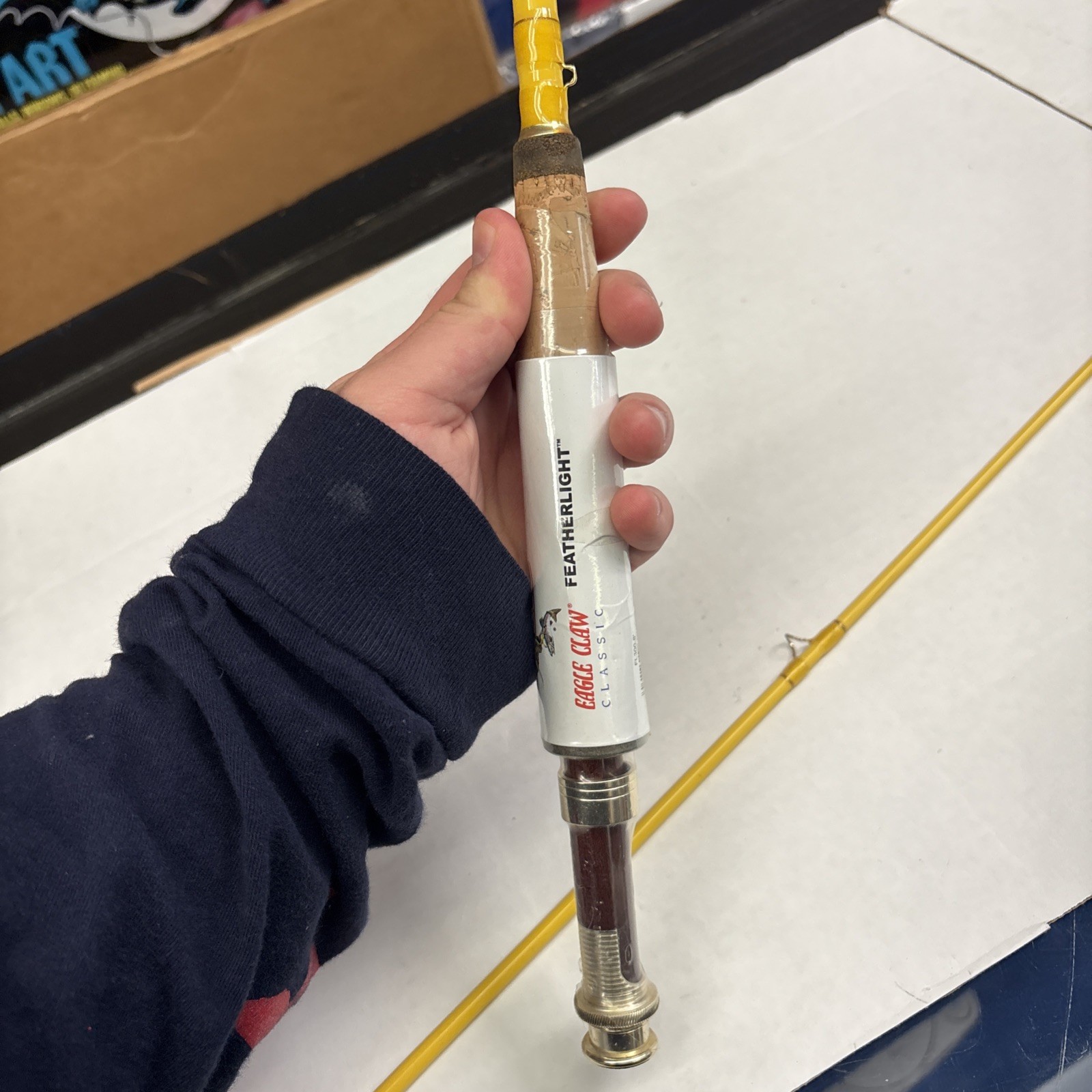 Eagal Claw Featherlight 8’ FL300-8 Fishing Rod NOS 2 Piece
