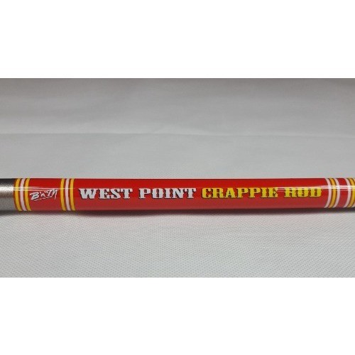 B&M WPCR10 West Point Crappie 2 Piece 10′ Fishing Spinning Rod