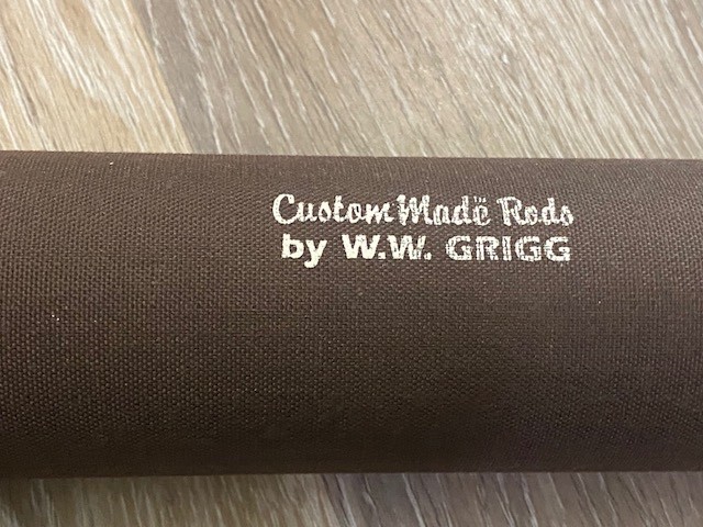 W.W. Grigg Custom Made GX904-5 9′ 5-6 wt Line 4 Pc Fly Rod W/ Case