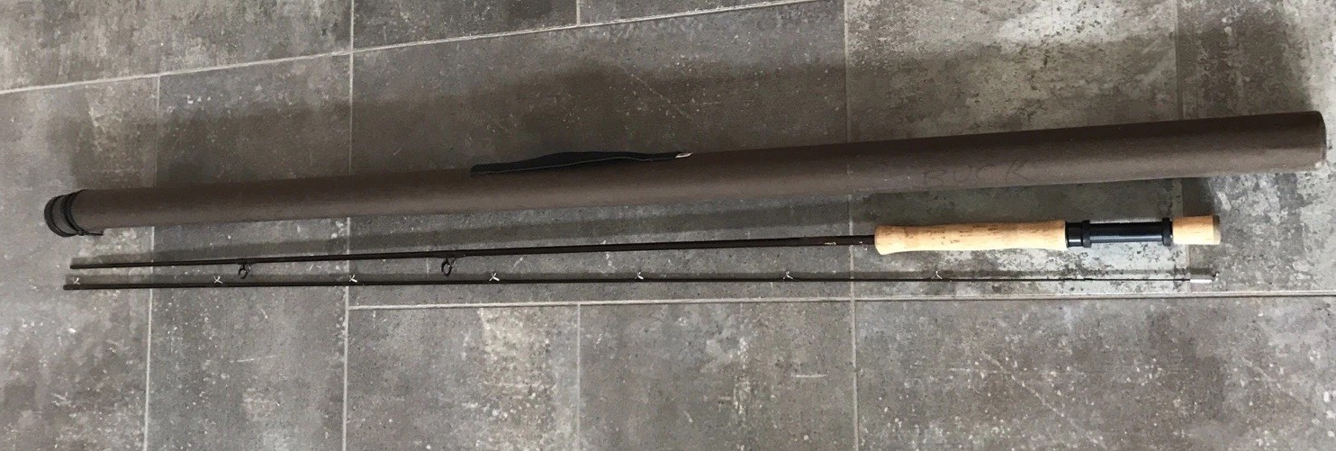 St. Croix Imperial IF907 9 Foot 7 Weight 2 Pc Fly Rod W/ Case VERY CLEAN