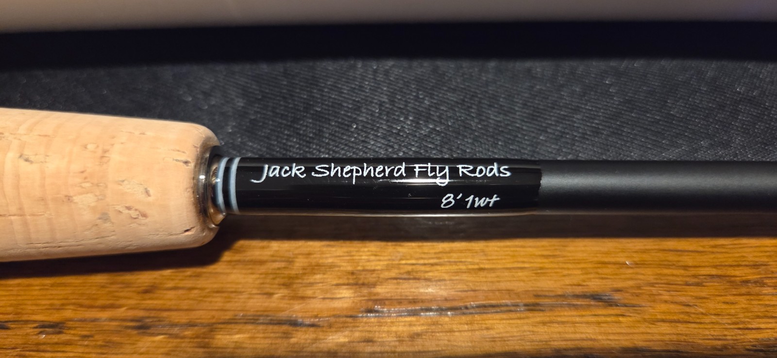 New custom built 8’ 1wt 4pc. Graphite fly rod
