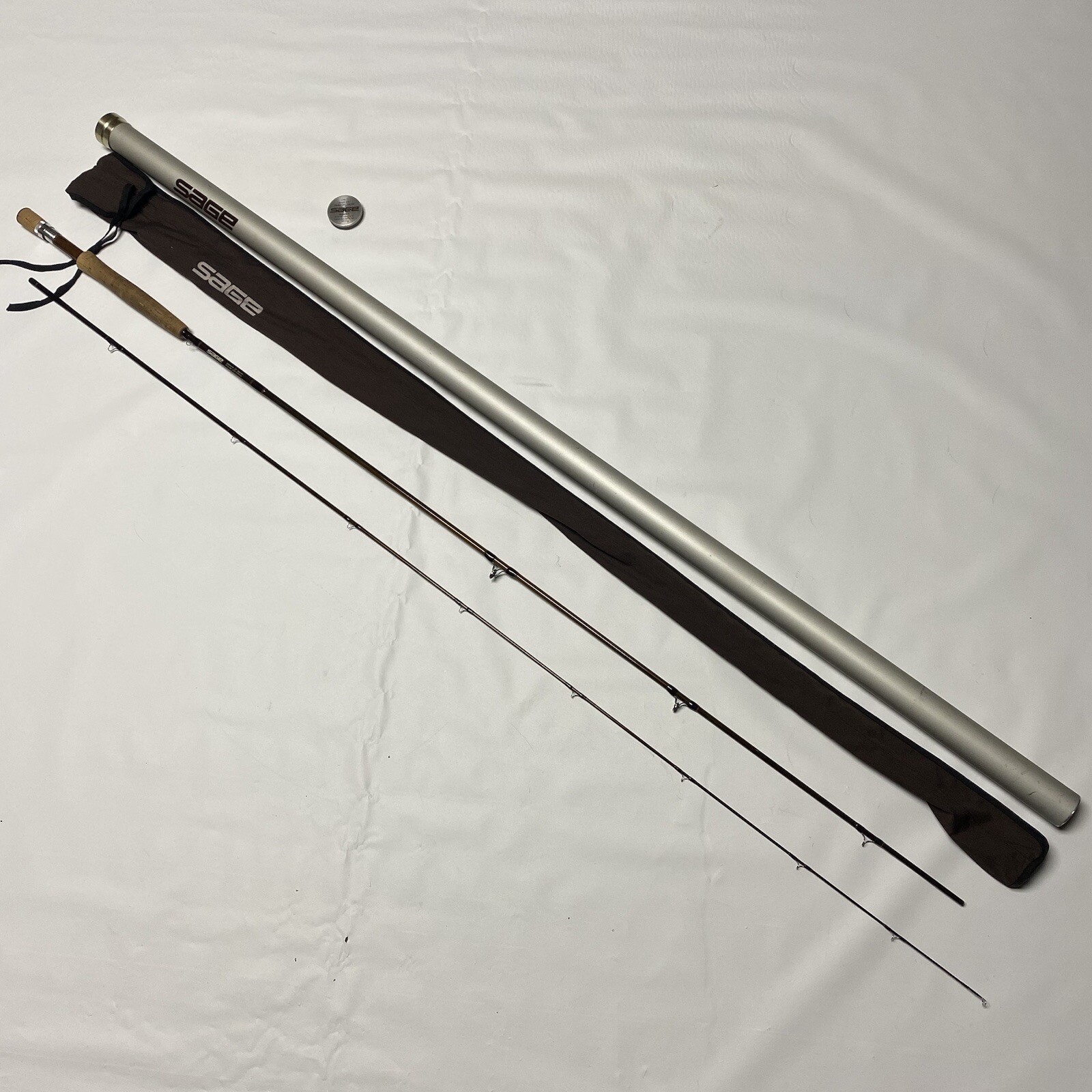 Sage Graphite II GFL 796 RP DS #7 Line 9′ 6″ Tube 3-5/7oz 2pc Fly Fishing Rod