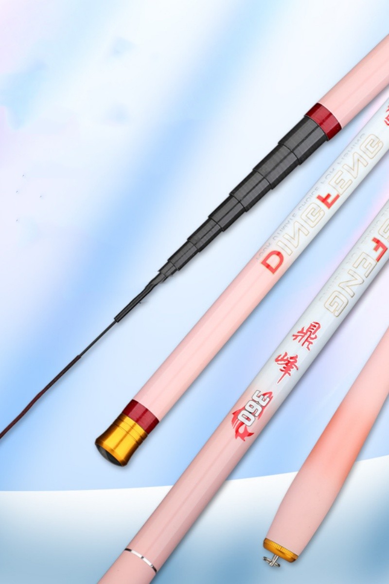 1X Ultra-short section ultra-light carbon fiber 43cm fishing rod fishing gear