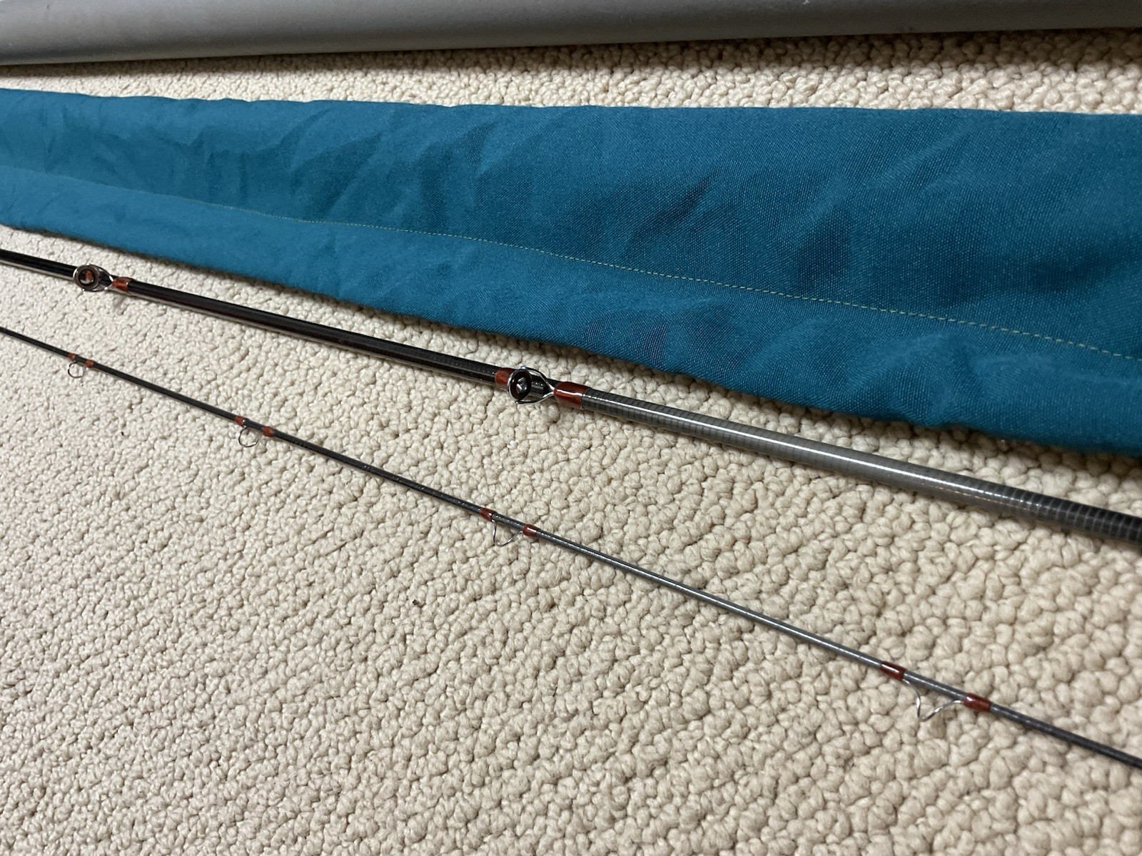 Early Vintage SCOTT PowR-PLY 8’6” 6 Wt 2 Pc Graphite Fly Rod **NICE**