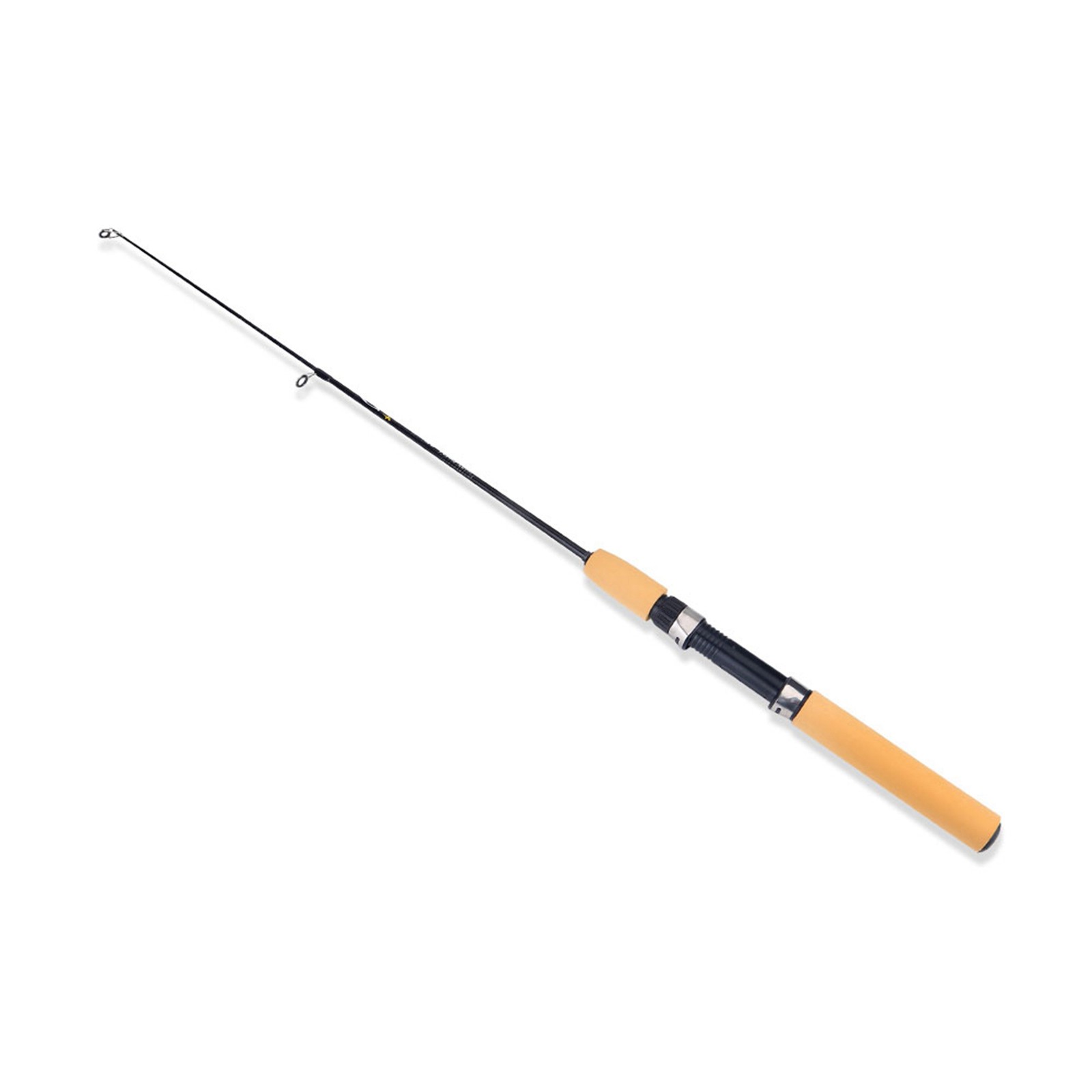 Ice Winter Fishing Rod Glass Fiber Retractable Mini Fishing Pole Tackle EZJQ