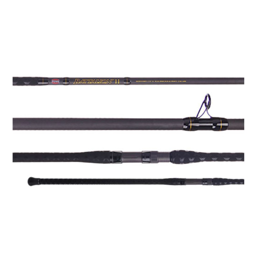 Penn BATSFII2040C12 Battalion II Surf Rod 12′ 2pc Heavy Moderate