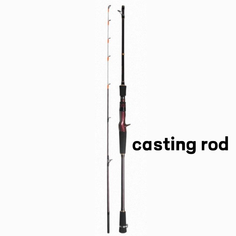 Sea Boat Fishing Rod Carbon Fiber Spinning Casting Rod Ultra Light Sensitivit