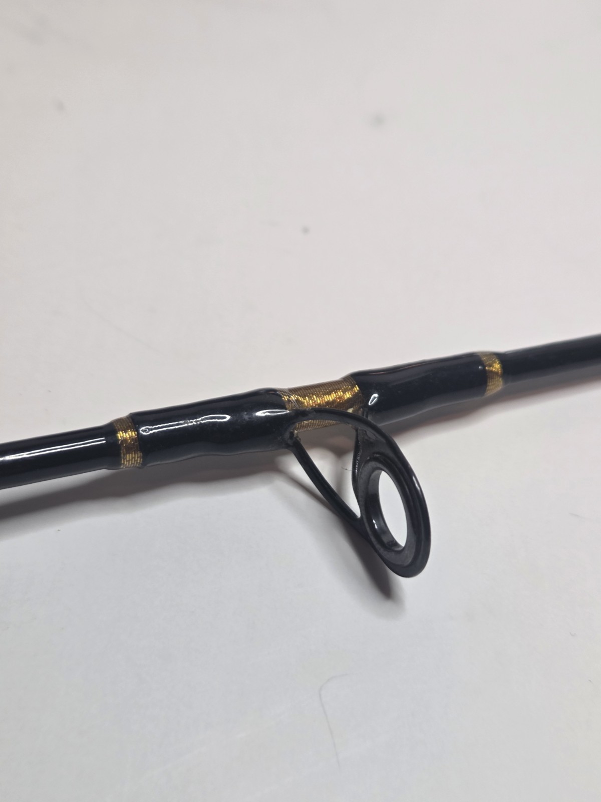 South Bend Black Beauty 2 7’6″ 2 Piece Med/Hvy Action Spinning Rod